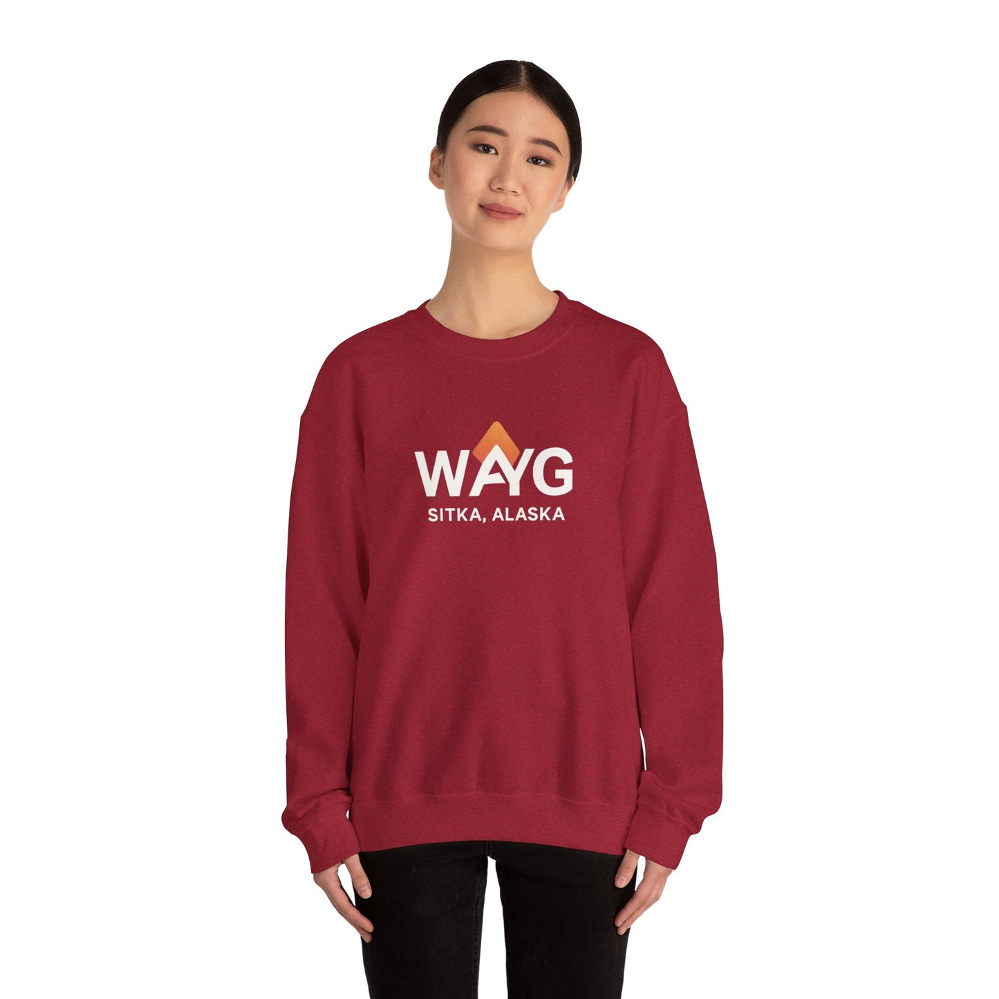 WAYG Collection-Sitka Alaska- Crewneck Sweatshirt -Unisex Pullover