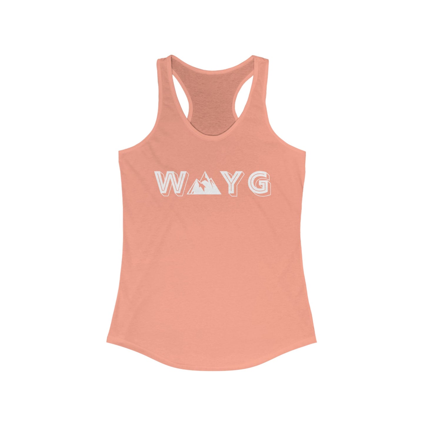 Women’s Ideal Racerback Tank - Adventure Awaits Design