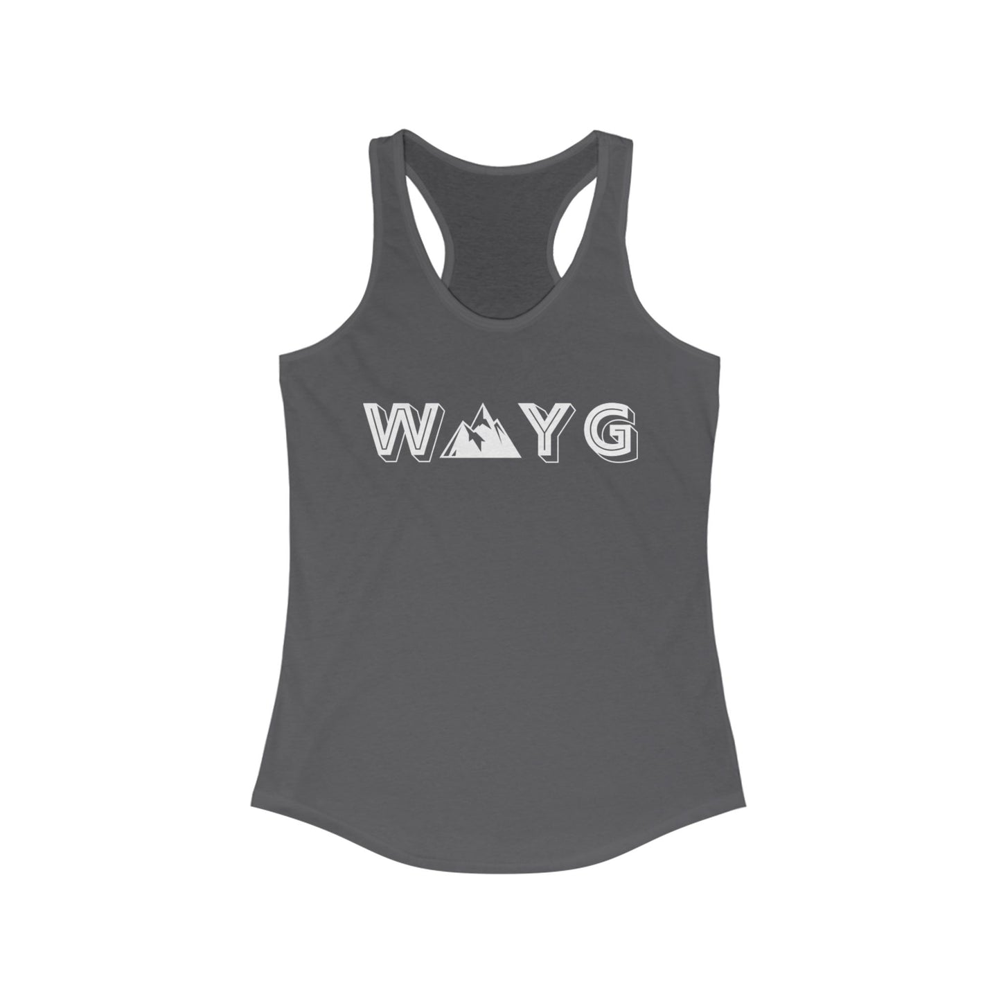 Women’s Ideal Racerback Tank - Adventure Awaits Design