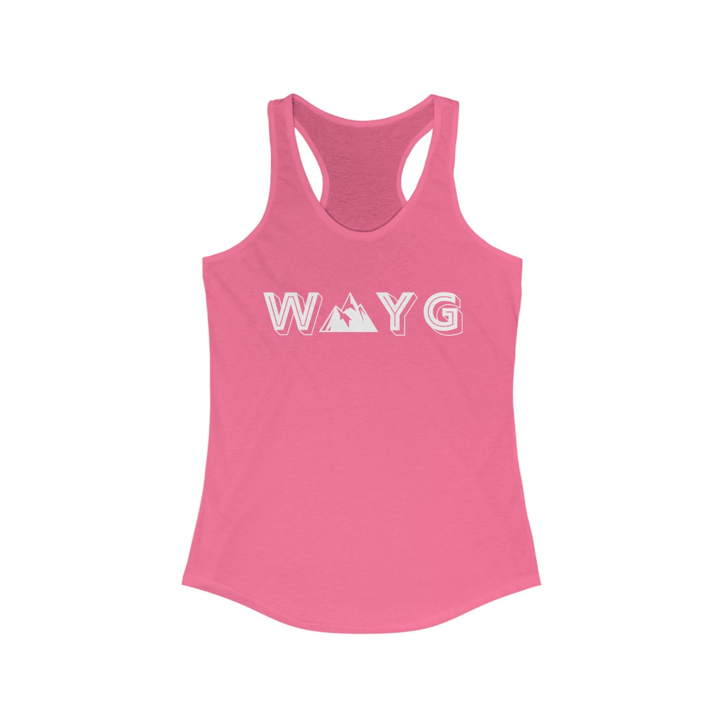 Women’s Ideal Racerback Tank - Adventure Awaits Design