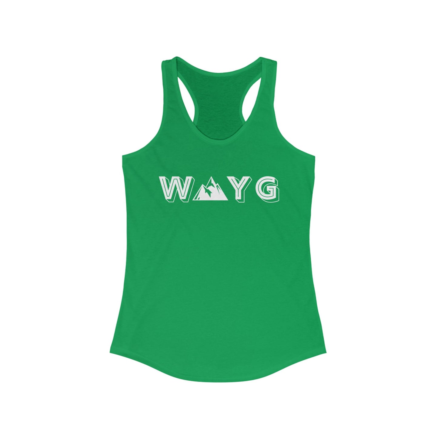 Women’s Ideal Racerback Tank - Adventure Awaits Design