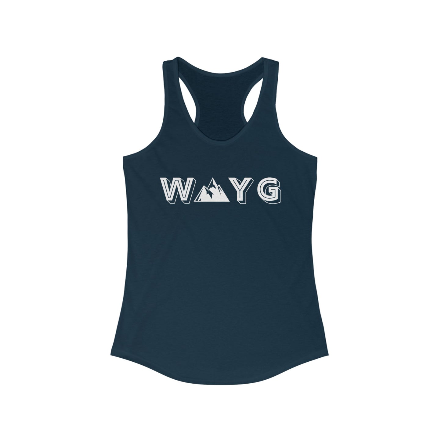 Women’s Ideal Racerback Tank - Adventure Awaits Design