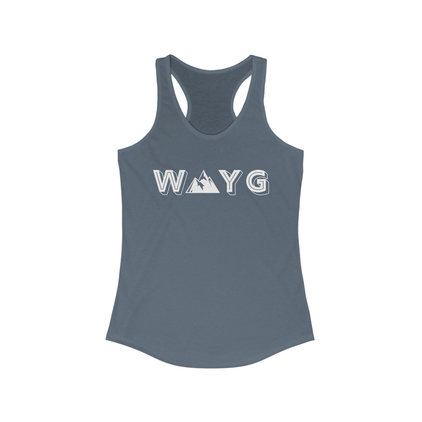 Women’s Ideal Racerback Tank - Adventure Awaits Design