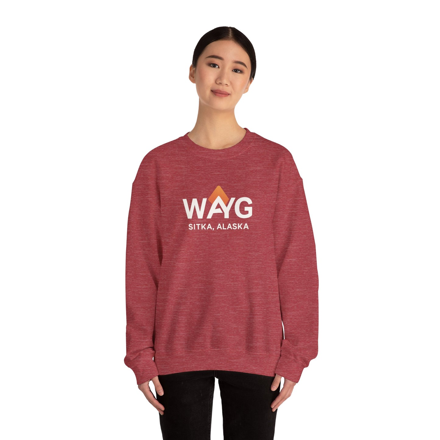 WAYG Collection-Sitka Alaska- Crewneck Sweatshirt -Unisex Pullover