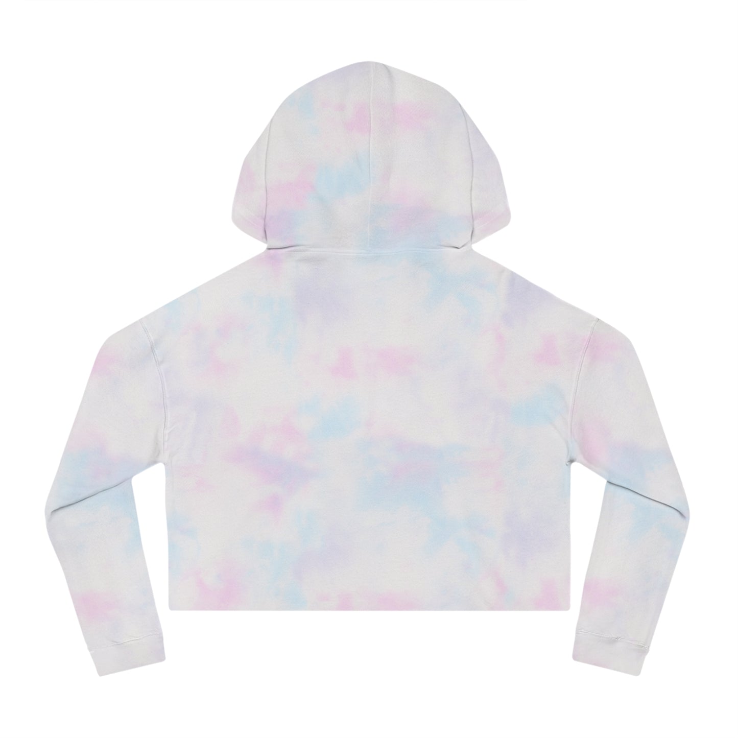 WAYG Collection- Tie-Die- Pastel- Women’s Cropped Hooded Sweatshirt
