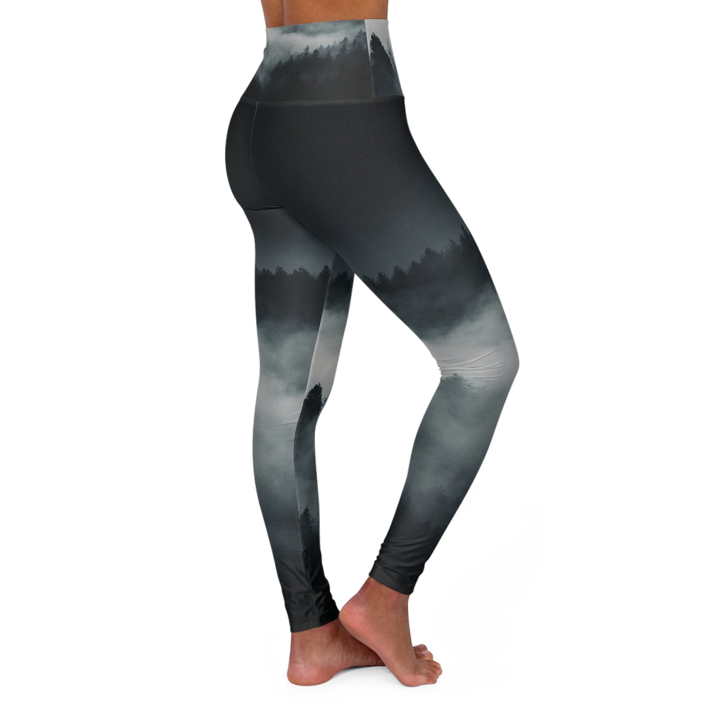 WAYG- High Waisted Yoga Leggings - Forest