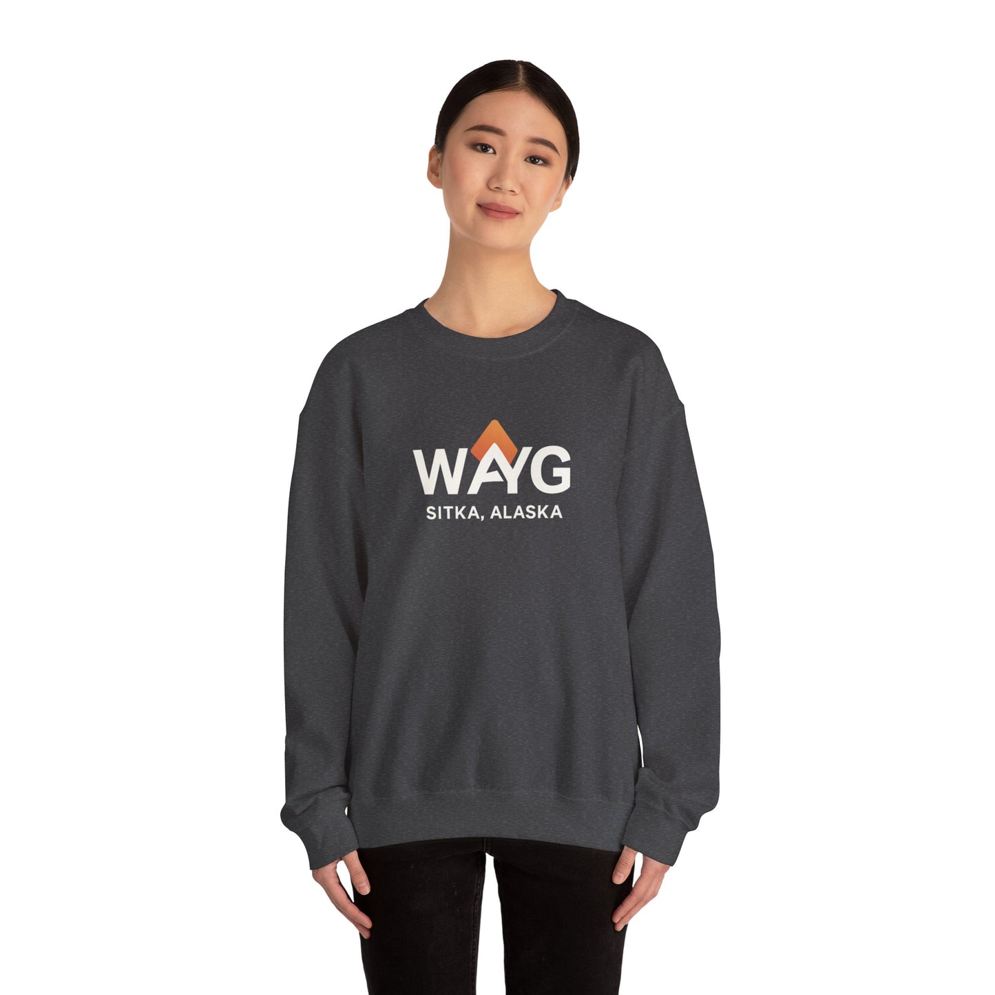 WAYG Collection-Sitka Alaska- Crewneck Sweatshirt -Unisex Pullover