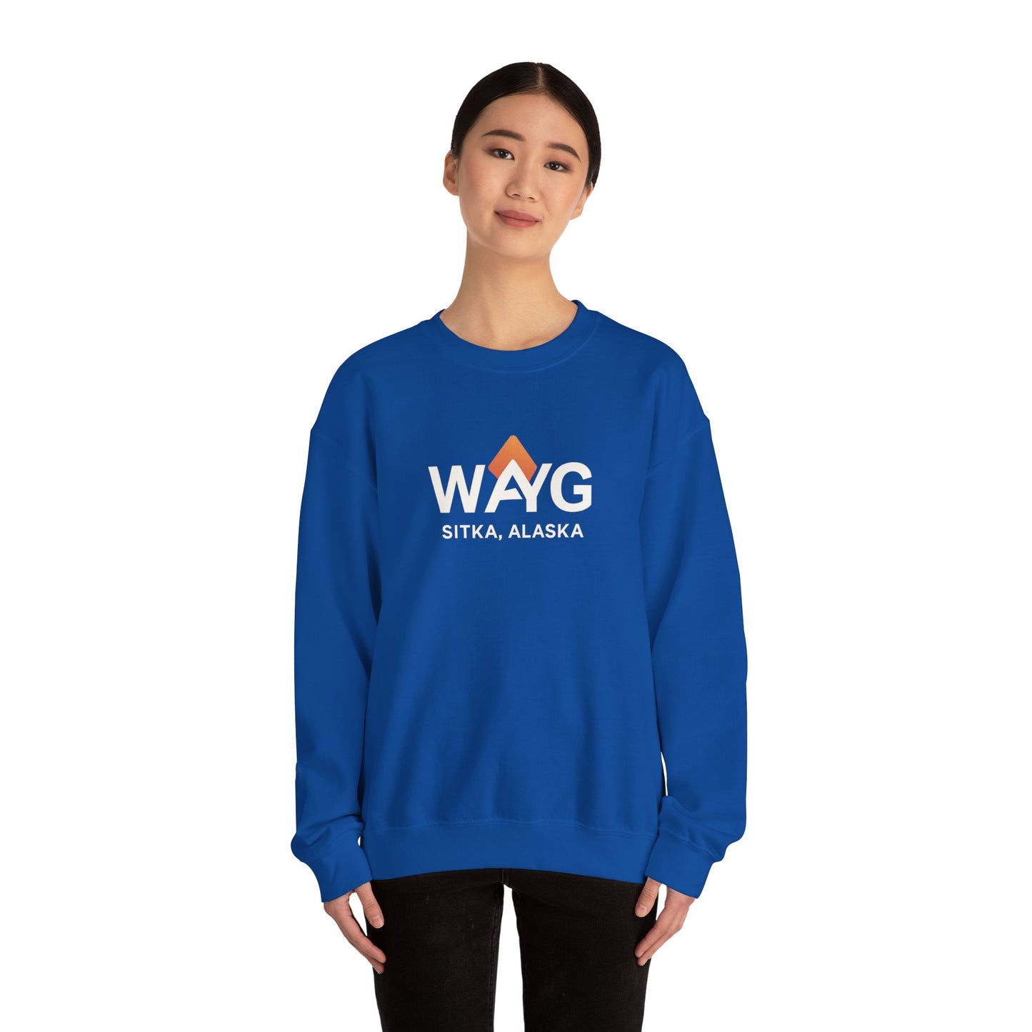 WAYG Collection-Sitka Alaska- Crewneck Sweatshirt -Unisex Pullover