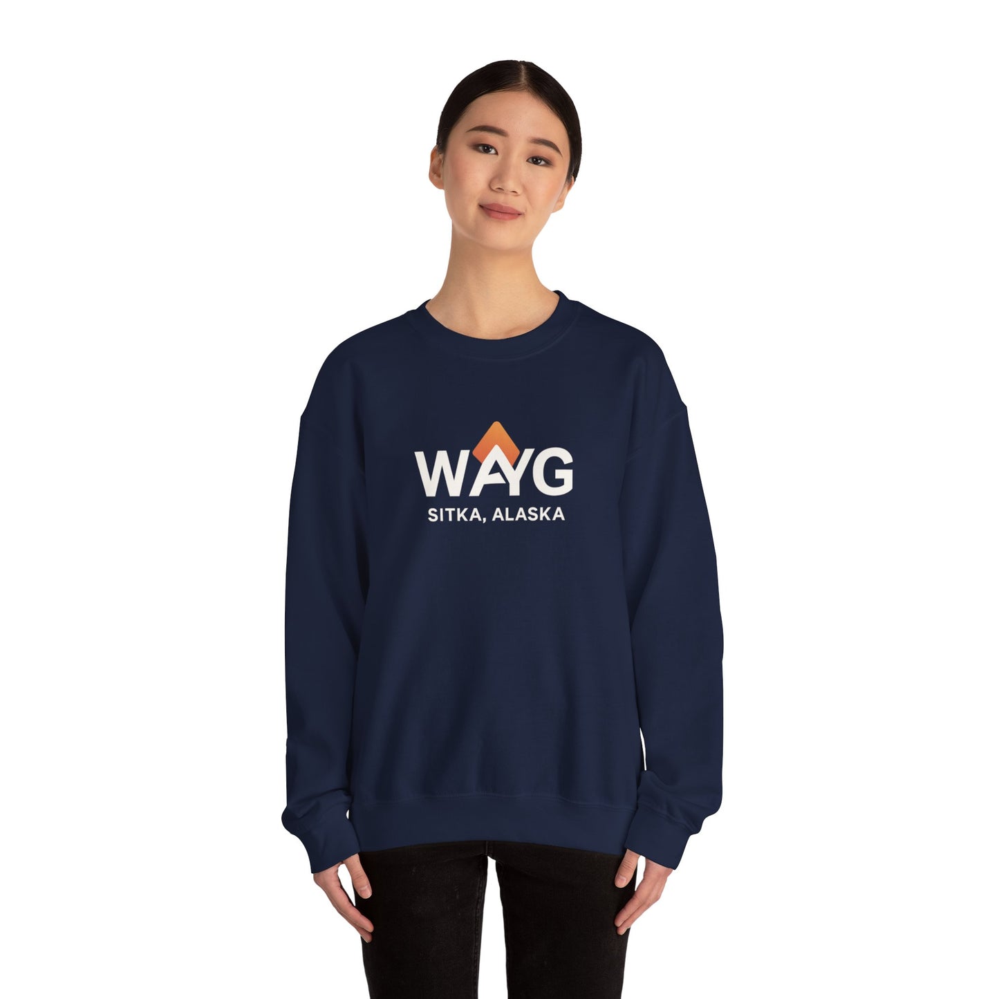 WAYG Collection-Sitka Alaska- Crewneck Sweatshirt -Unisex Pullover