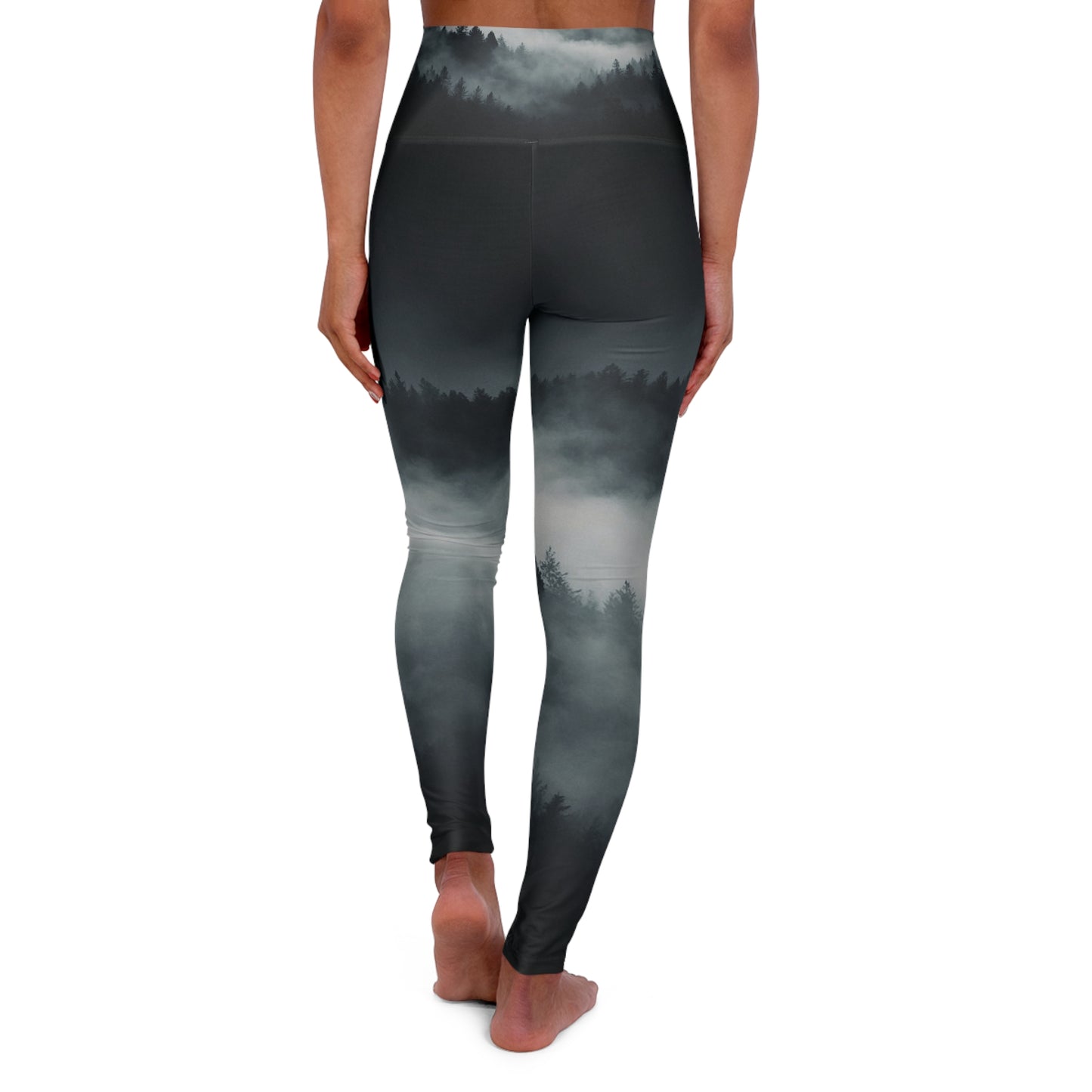 WAYG- High Waisted Yoga Leggings - Forest