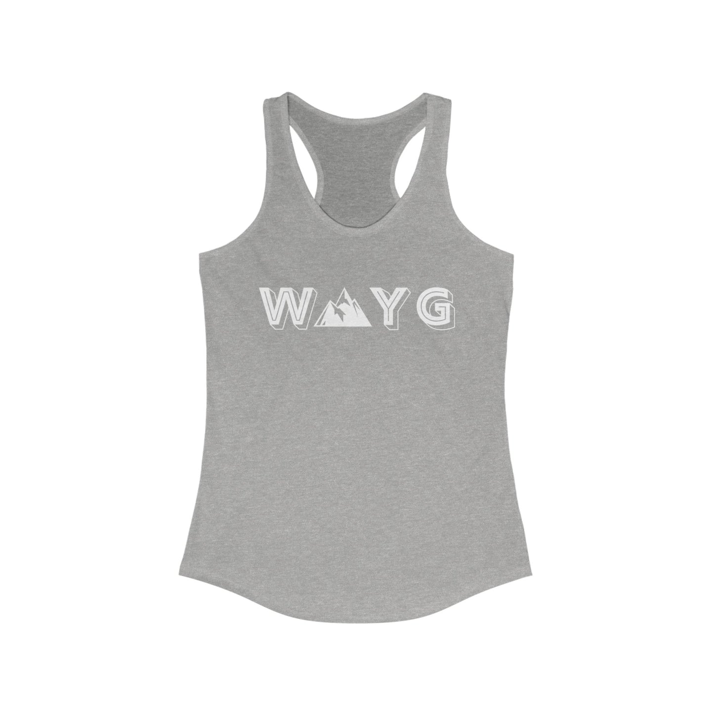 Women’s Ideal Racerback Tank - Adventure Awaits Design