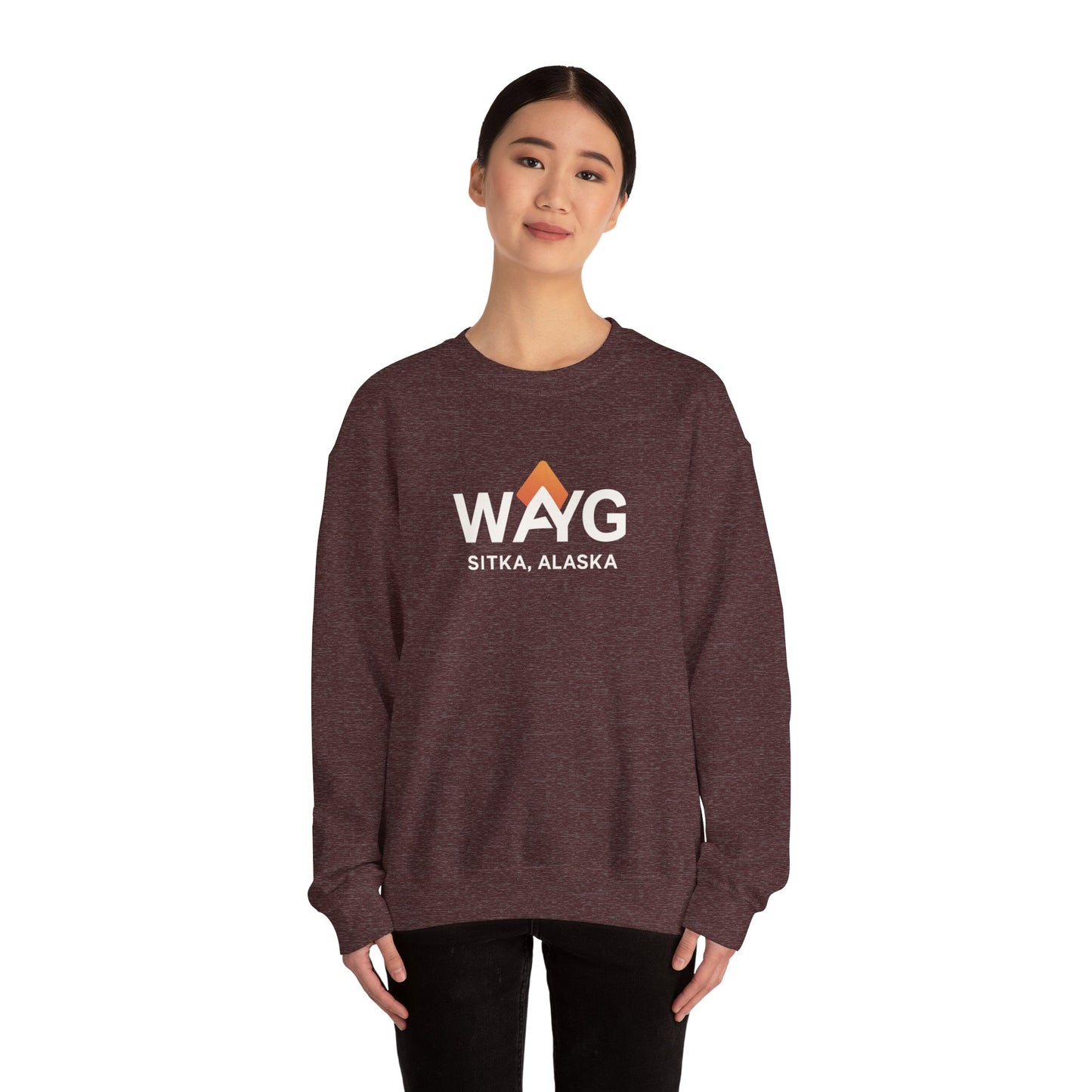 WAYG Collection-Sitka Alaska- Crewneck Sweatshirt -Unisex Pullover