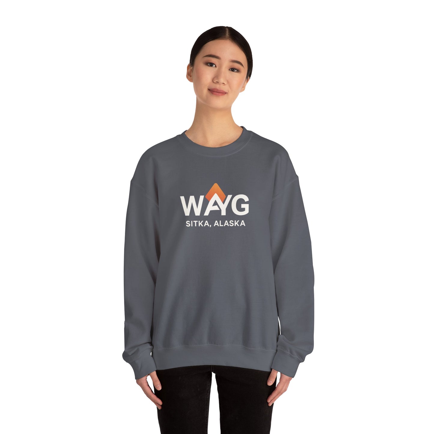 WAYG Collection-Sitka Alaska- Crewneck Sweatshirt -Unisex Pullover