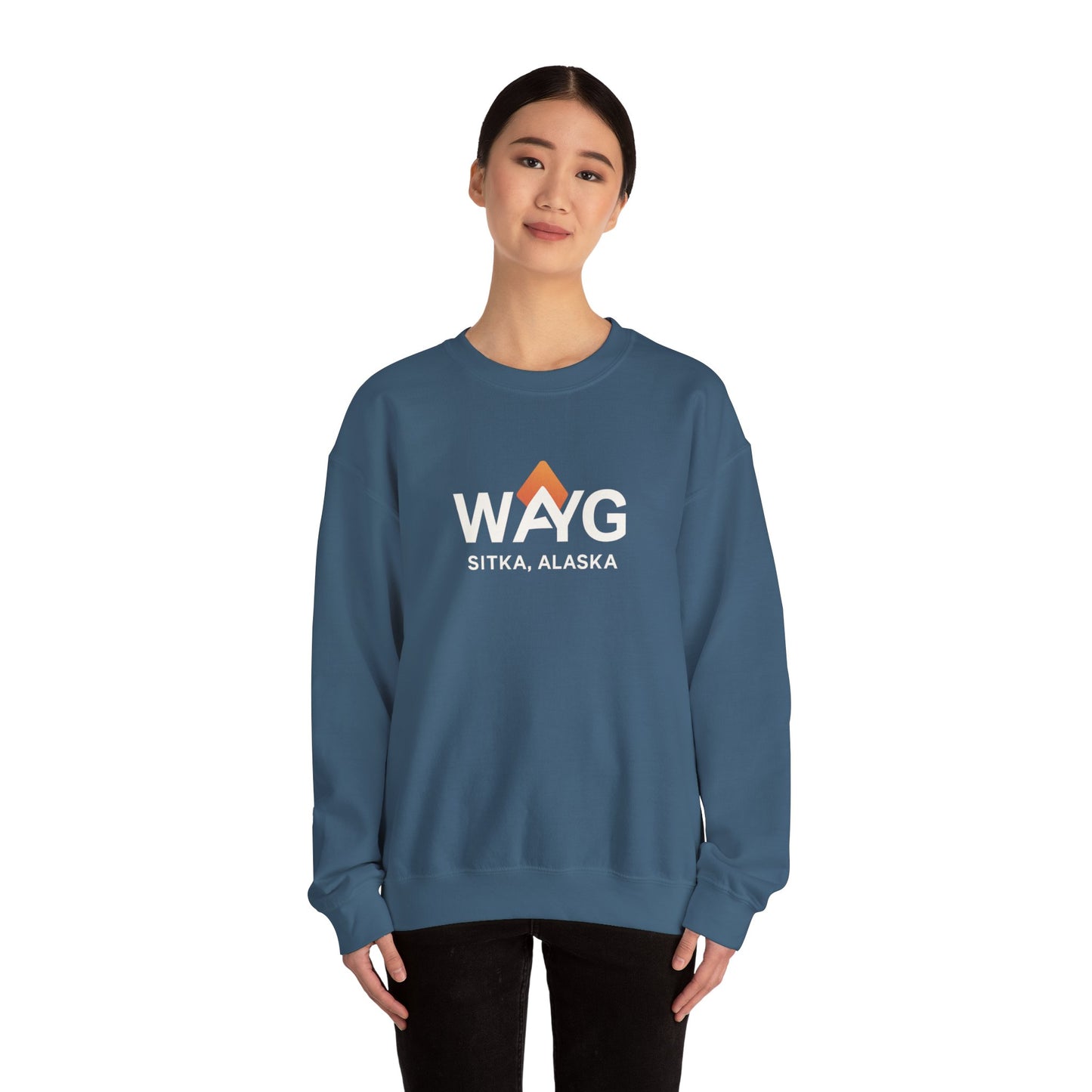 WAYG Collection-Sitka Alaska- Crewneck Sweatshirt -Unisex Pullover