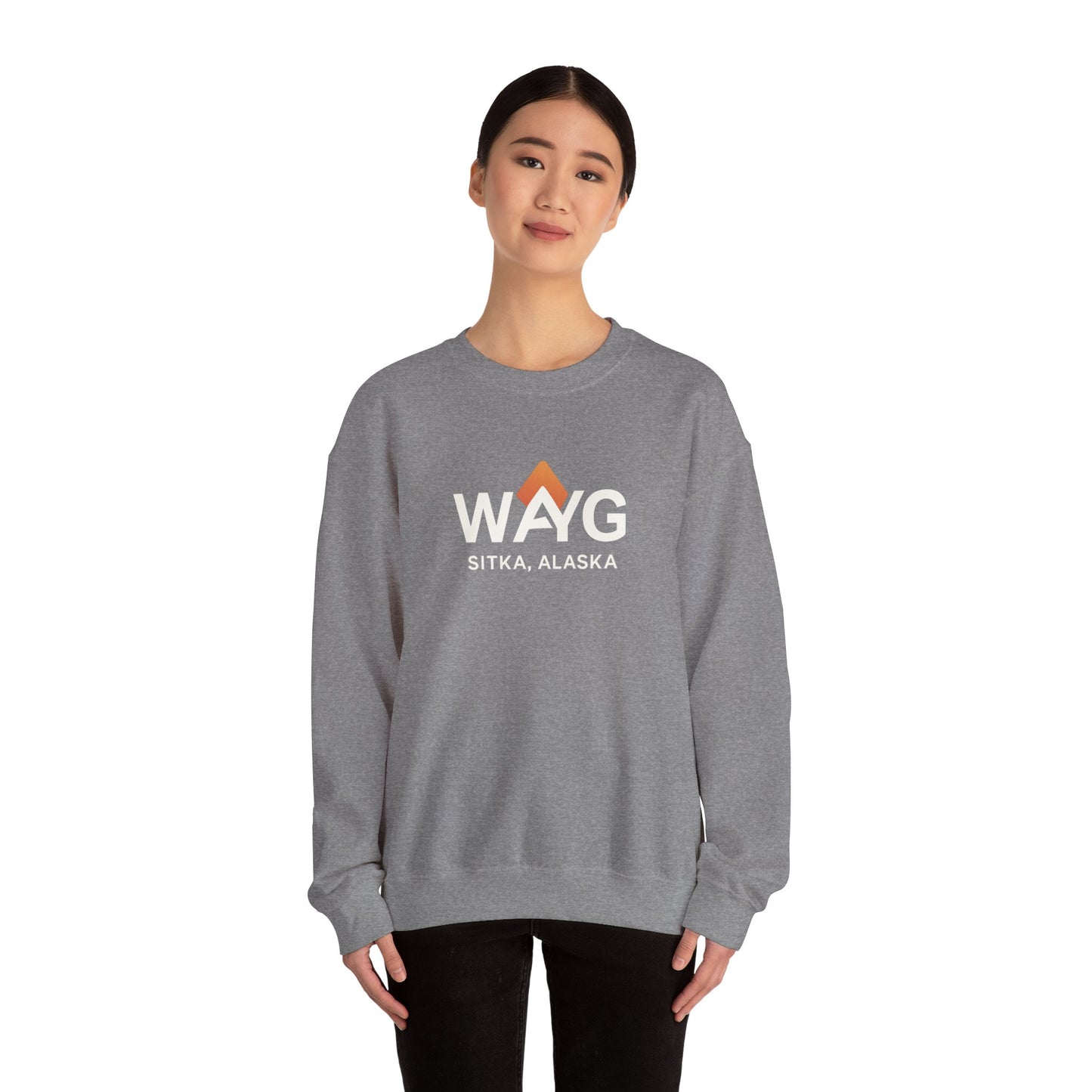 WAYG Collection-Sitka Alaska- Crewneck Sweatshirt -Unisex Pullover