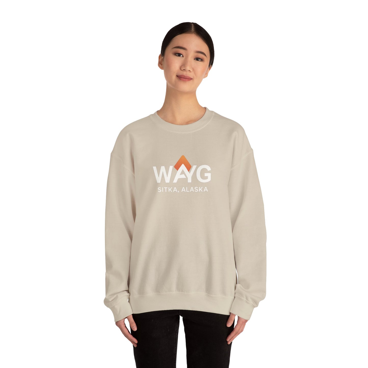 WAYG Collection-Sitka Alaska- Crewneck Sweatshirt -Unisex Pullover