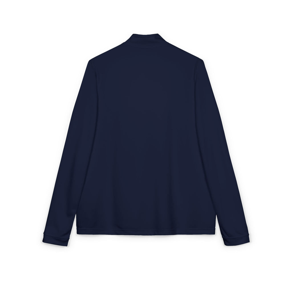 Embroidered Quarter-Zip Pullover — Mountain Crest Logo