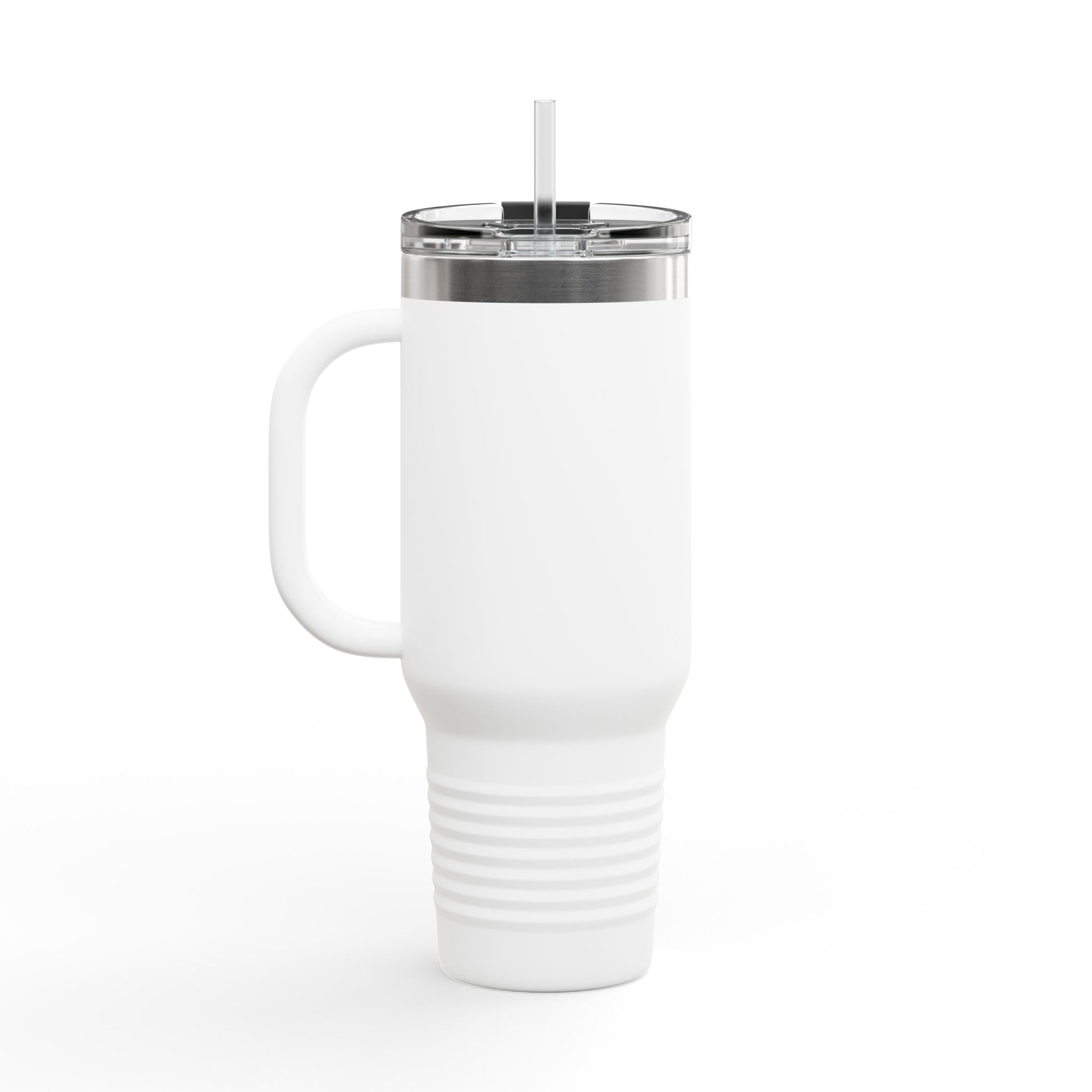 Eco-Friendly Insulated Travel Mug - 40oz with Mountains Design