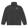 Unisex Columbia Fleece Jacket - Cozy Outdoor Wear with Embroidery