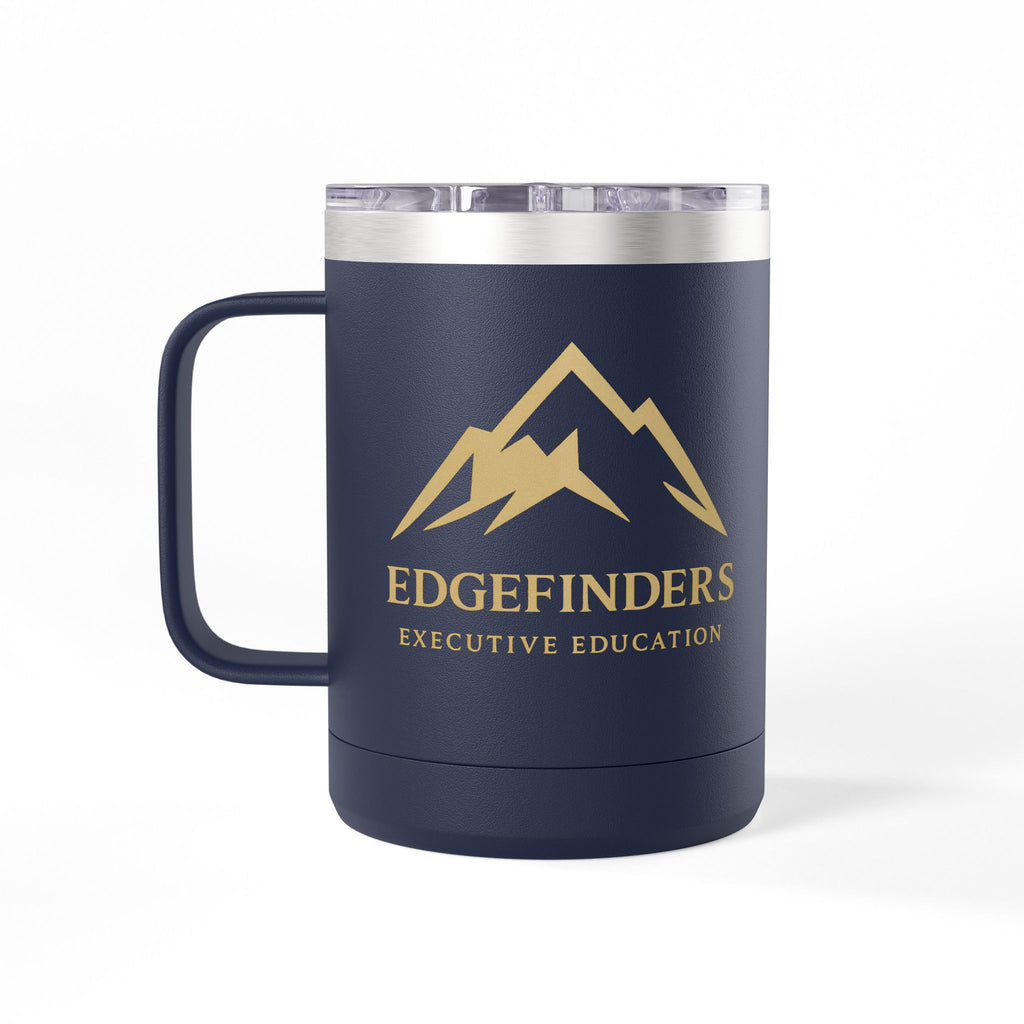 Mountain Adventure Coffee Mug Tumbler, 15oz - Perfect Gift for Nature Lovers, Hiking Enthusiasts, Camping, Outdoor Adventures, Travel Mug