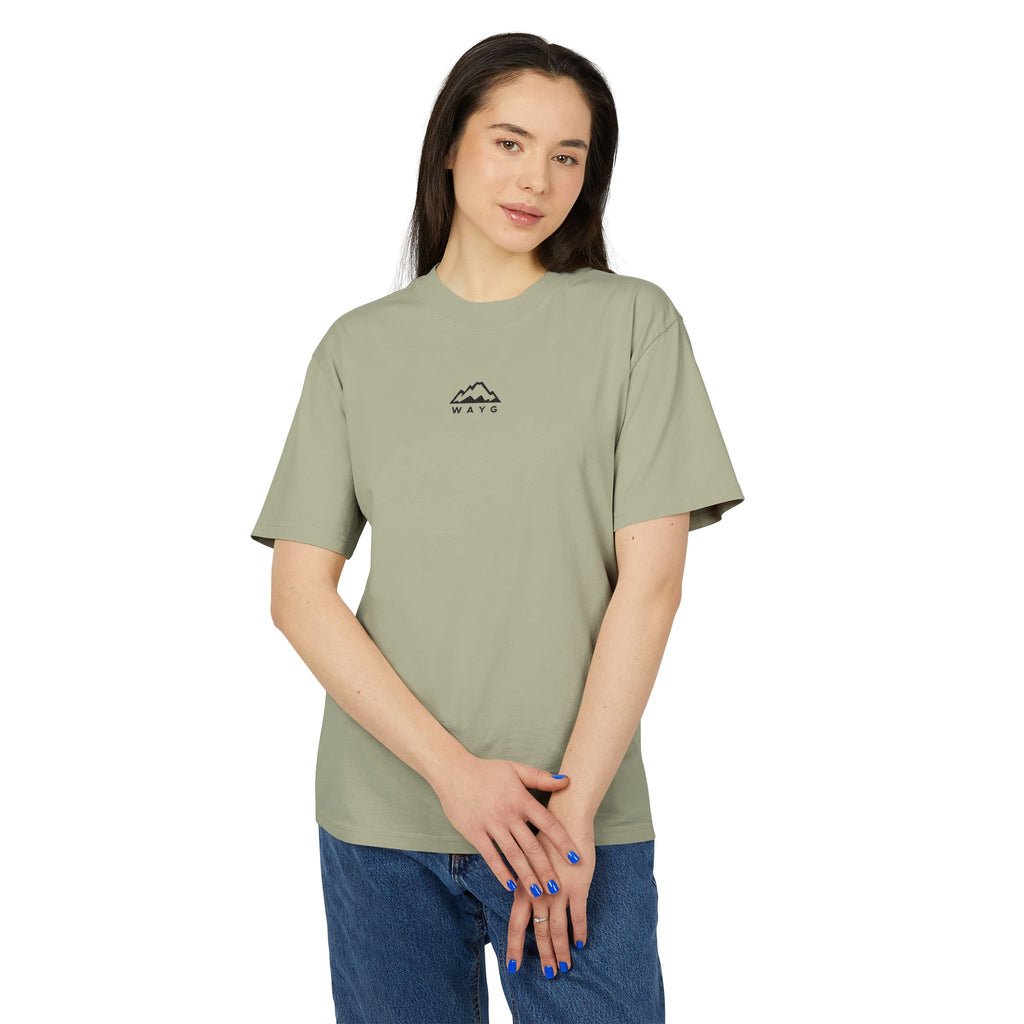 Mountain Minimalist Tee — Small Chest 'MILD' Logo