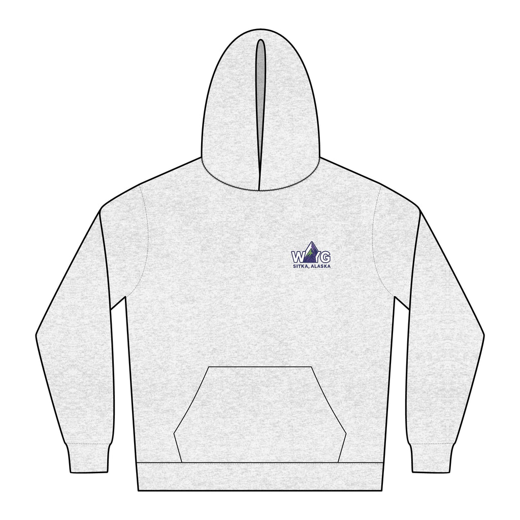 WAYG Collection- Sitka Alaska - Cozy Relaxed Hoodie for Everyday Comfort, Soft Hooded Sweatshirt