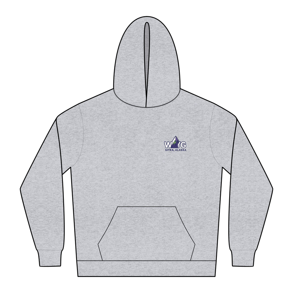 WAYG Collection- Sitka Alaska - Cozy Relaxed Hoodie for Everyday Comfort, Soft Hooded Sweatshirt