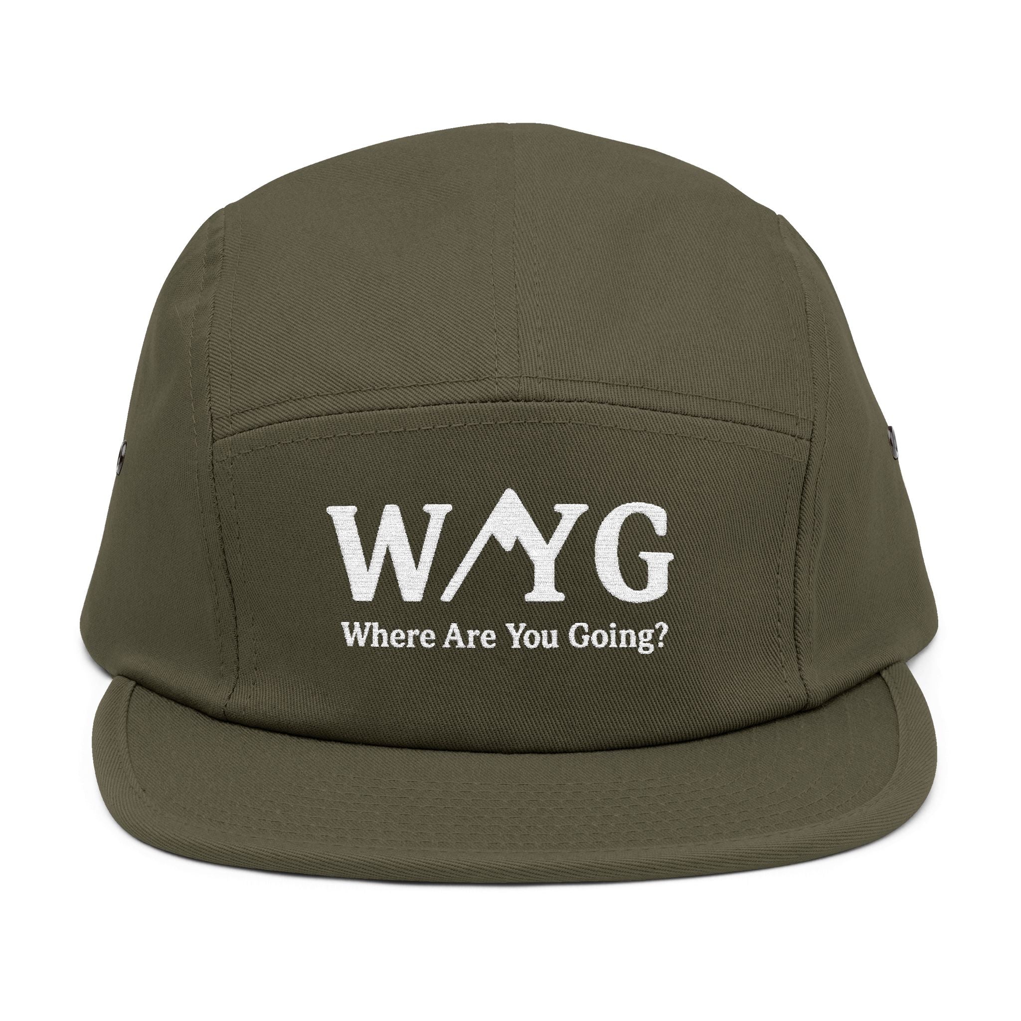 WAYG Collection- Sitka Alaska- Embroidery Cap - 5 Panel Hat, unisex