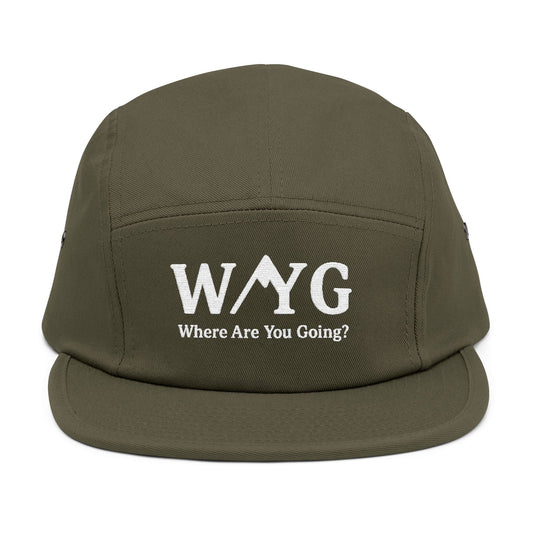 WAYG Collection- Sitka Alaska- Embroidery Cap - 5 Panel Hat, unisex