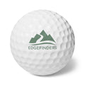 Eco-Friendly Golf Balls - 6 Pack with Edgefinders Design