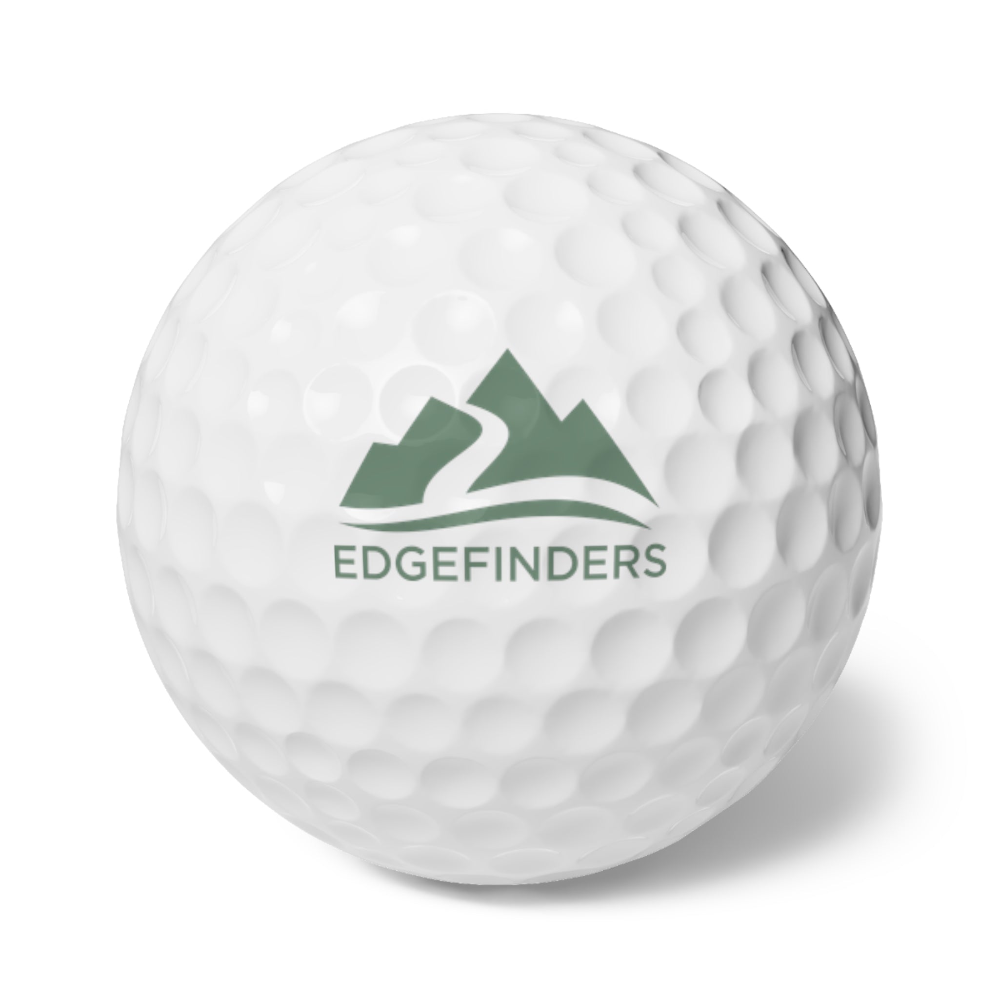 Eco-Friendly Golf Balls - 6 Pack with Edgefinders Design