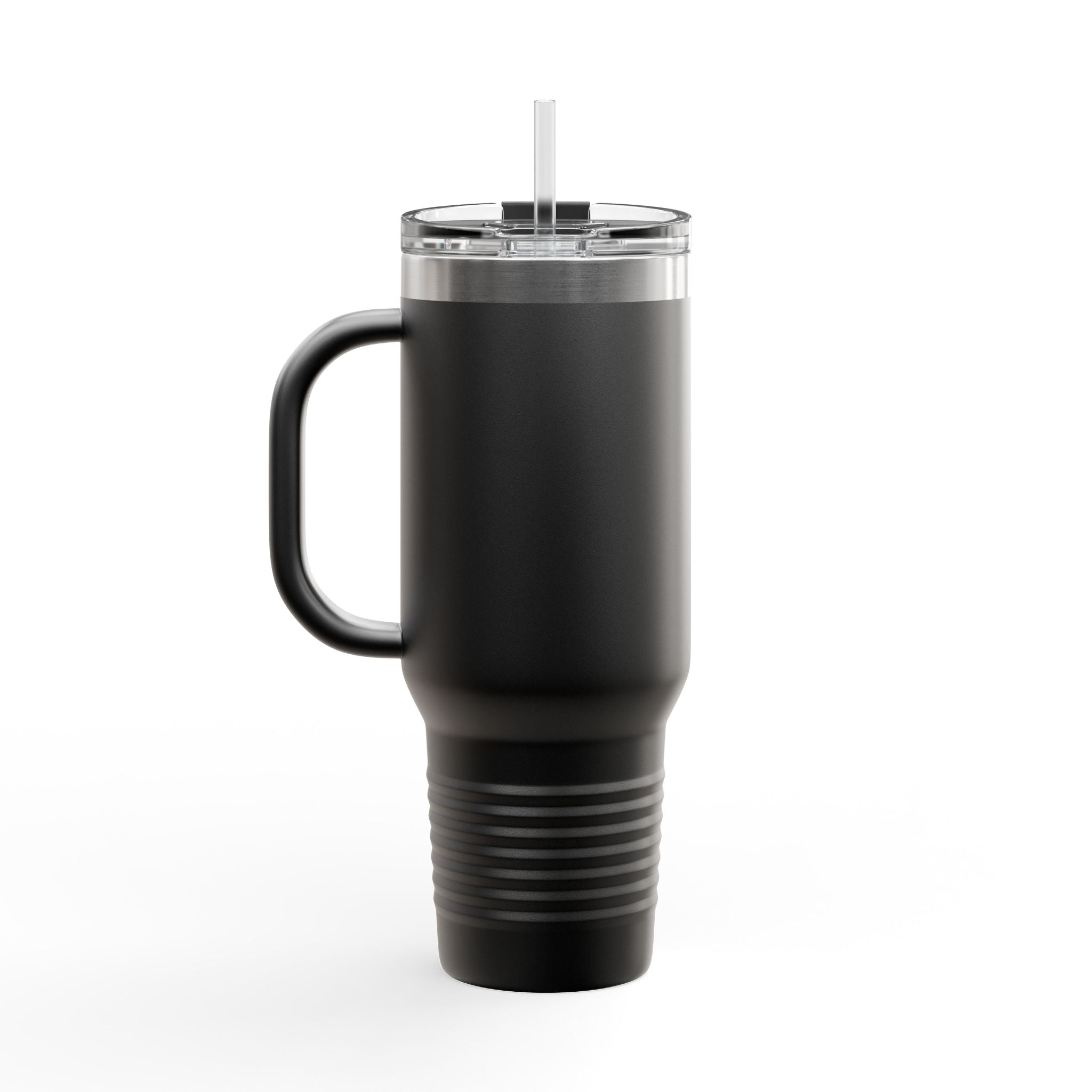 Eco-Friendly Insulated Travel Mug - 40oz with Mountains Design