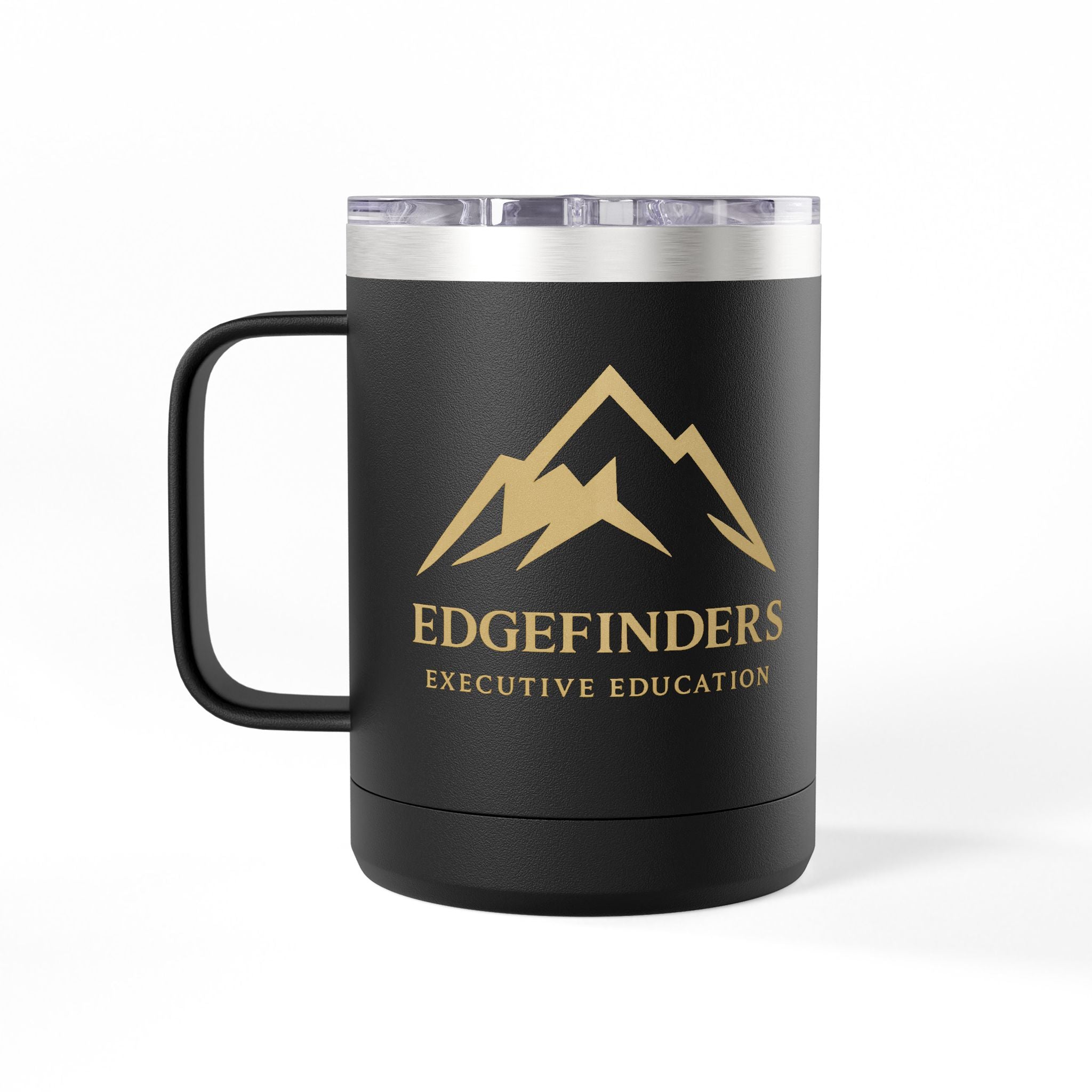 Mountain Adventure Coffee Mug Tumbler, 15oz - Perfect Gift for Nature Lovers, Hiking Enthusiasts, Camping, Outdoor Adventures, Travel Mug