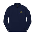 Embroidered Quarter-Zip Pullover — Mountain Crest Logo