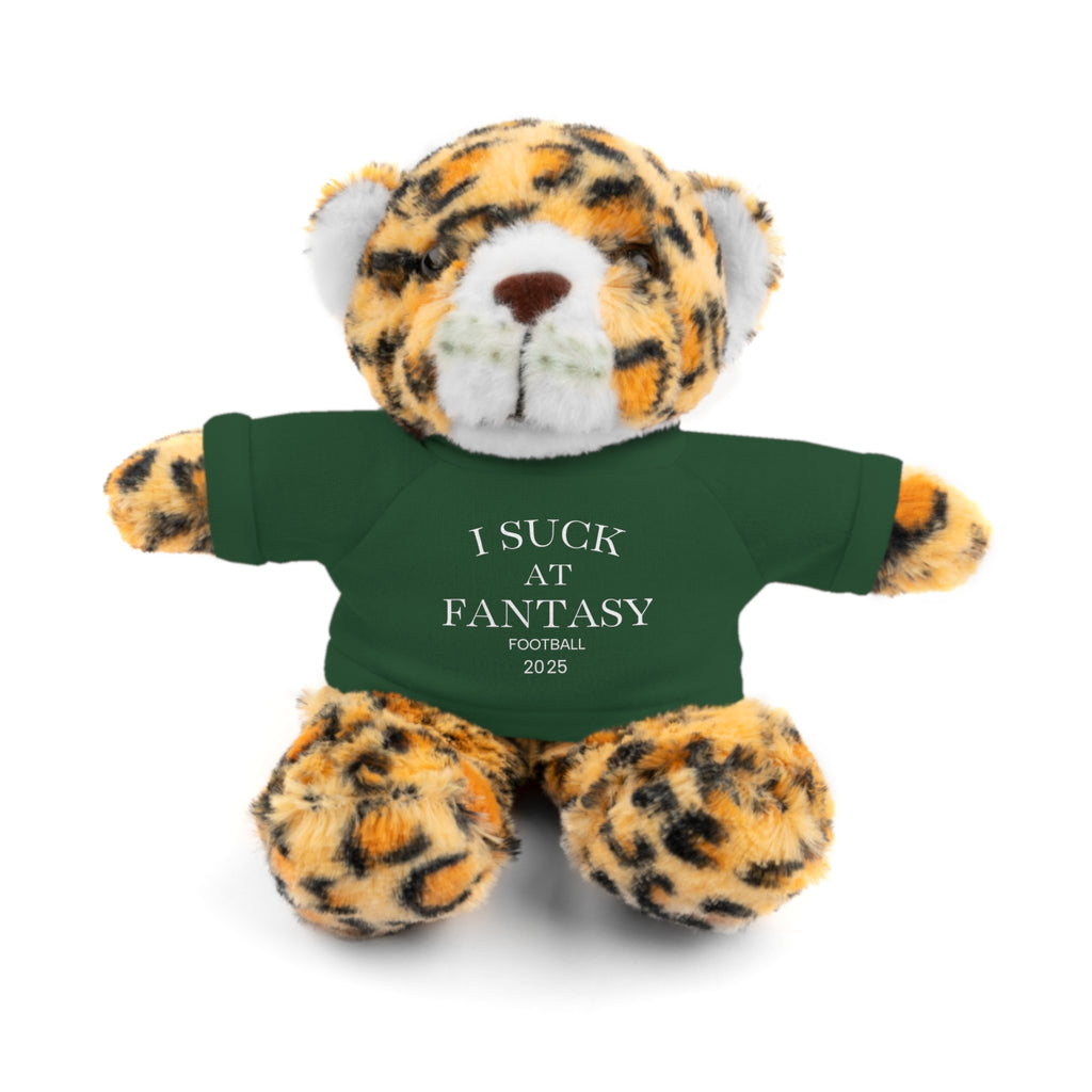 Fantasy Football Stuffed Animal, Cuddle Toy, Sports Gift, Personalized Plush Bear, Fun Gift Idea for Fans