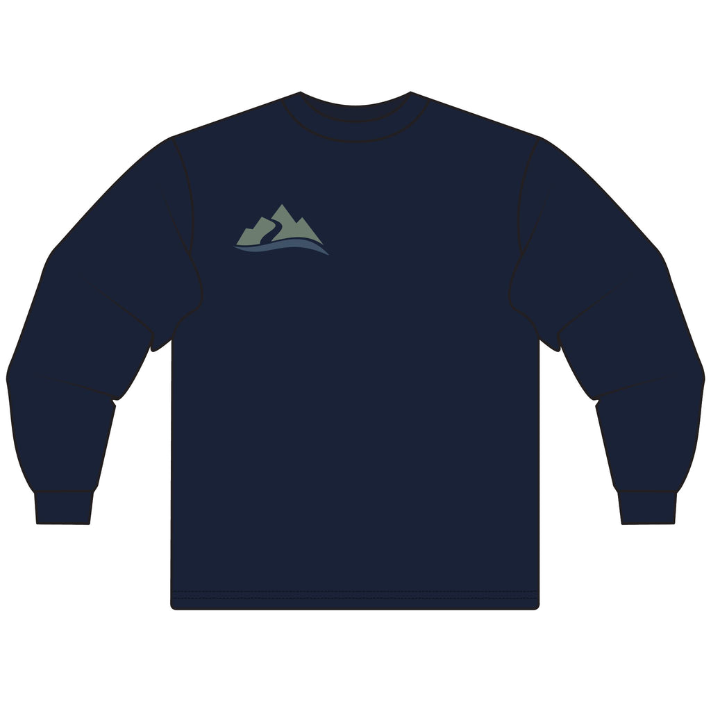 Mountain Wave Unisex Long Sleeve T-Shirt - Perfect for Outdoor Enthusiasts