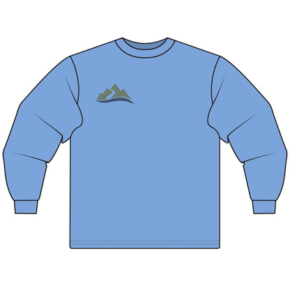 Mountain Wave Unisex Long Sleeve T-Shirt - Perfect for Outdoor Enthusiasts