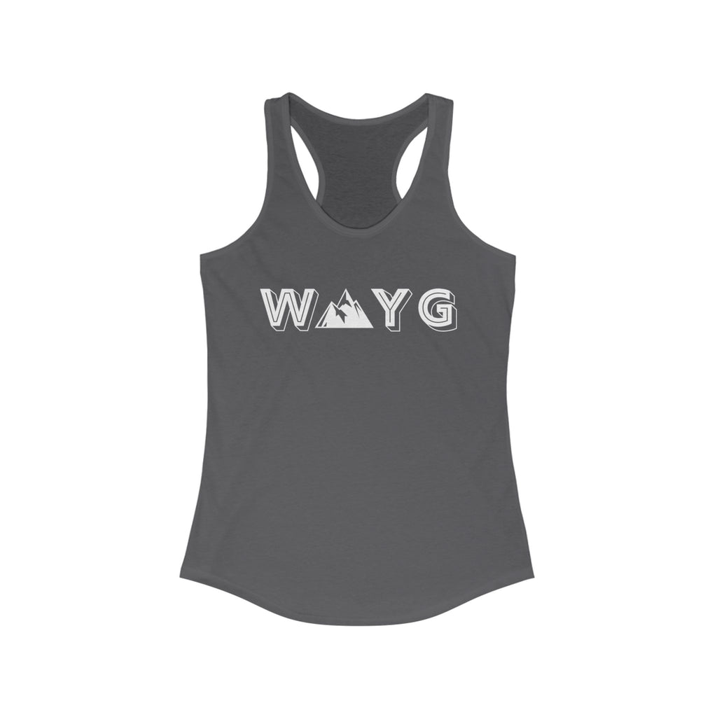 Women’s Ideal Racerback Tank - Adventure Awaits Design