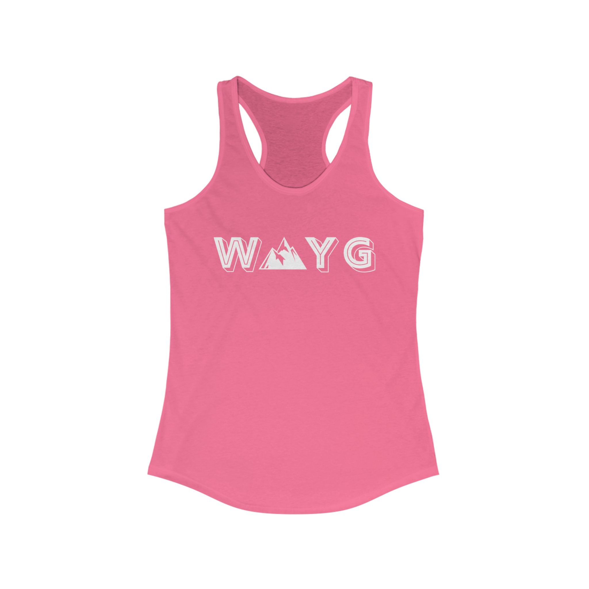 Women’s Ideal Racerback Tank - Adventure Awaits Design