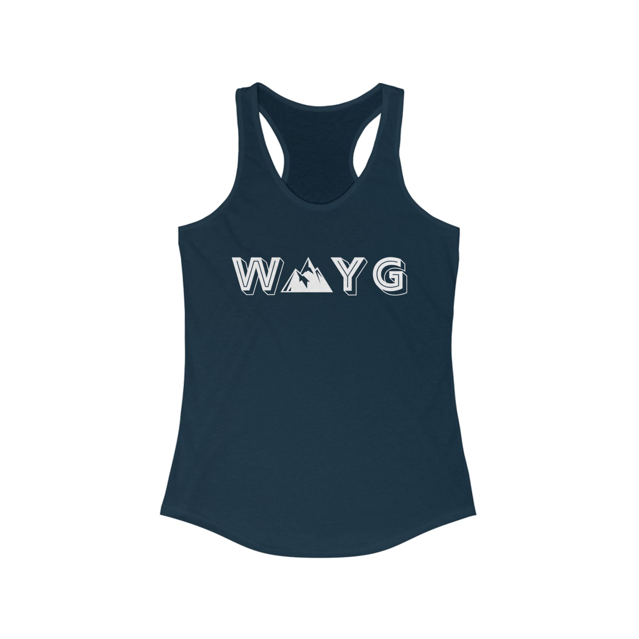Women’s Ideal Racerback Tank - Adventure Awaits Design