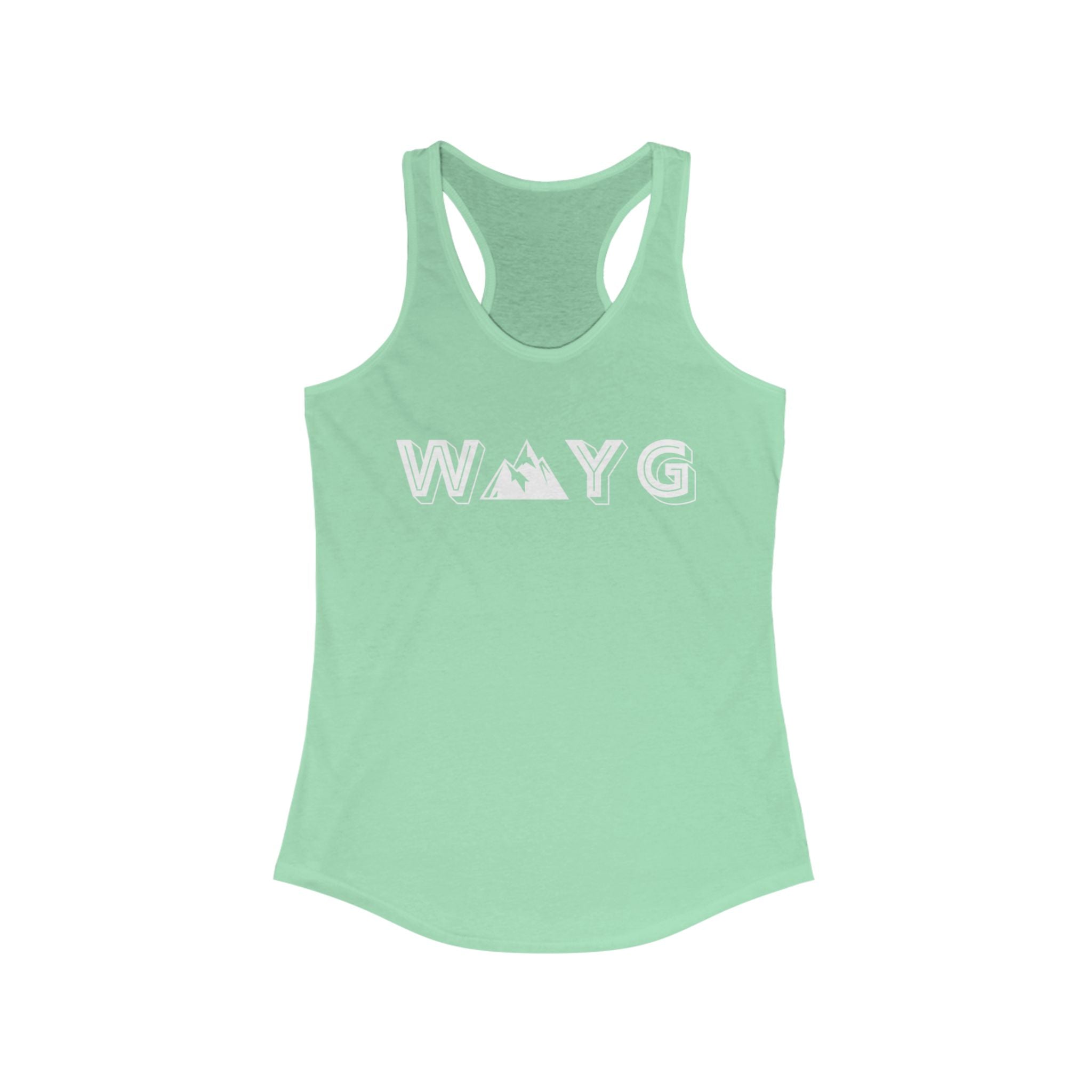 Women’s Ideal Racerback Tank - Adventure Awaits Design
