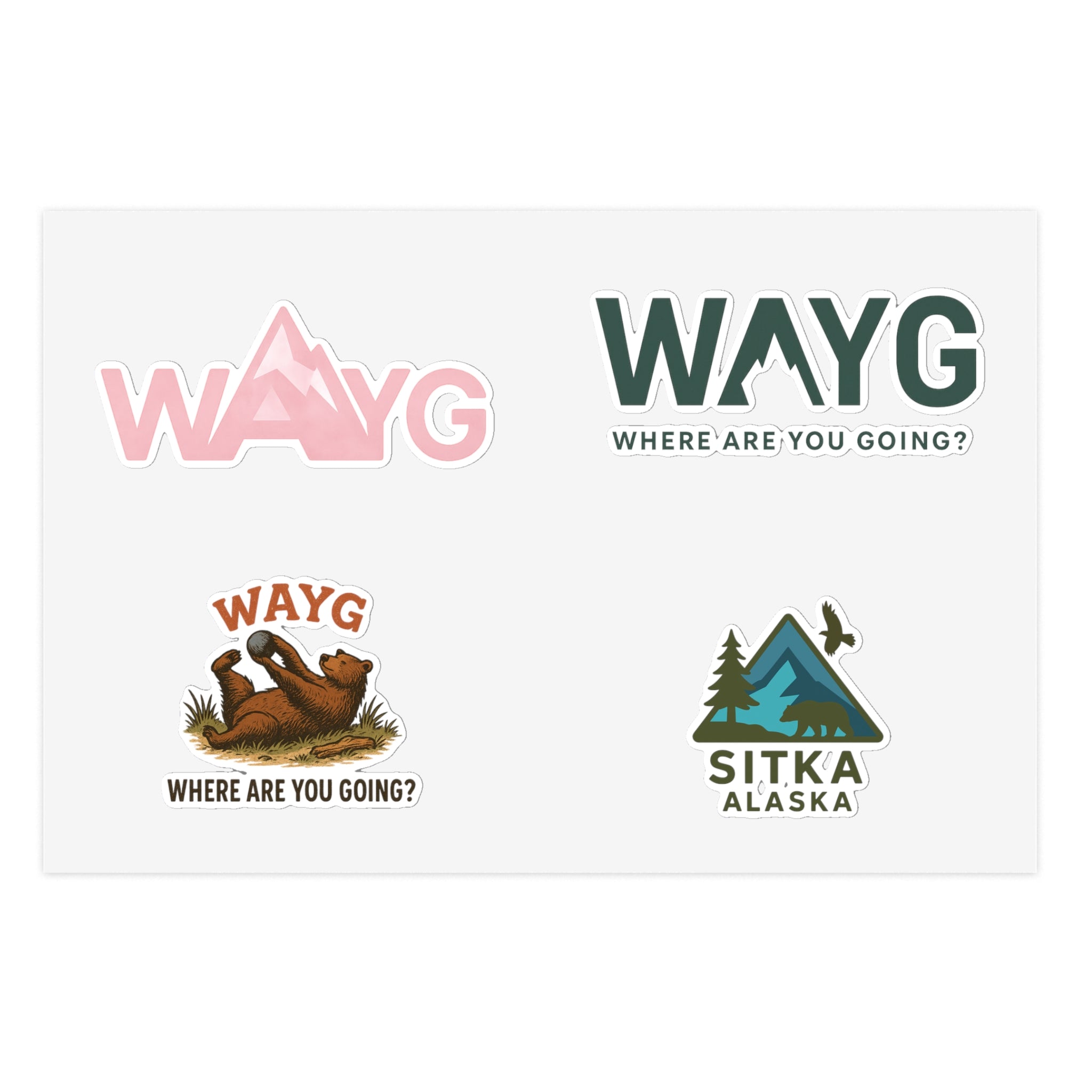 WAYG Sticker Sheet Bundle