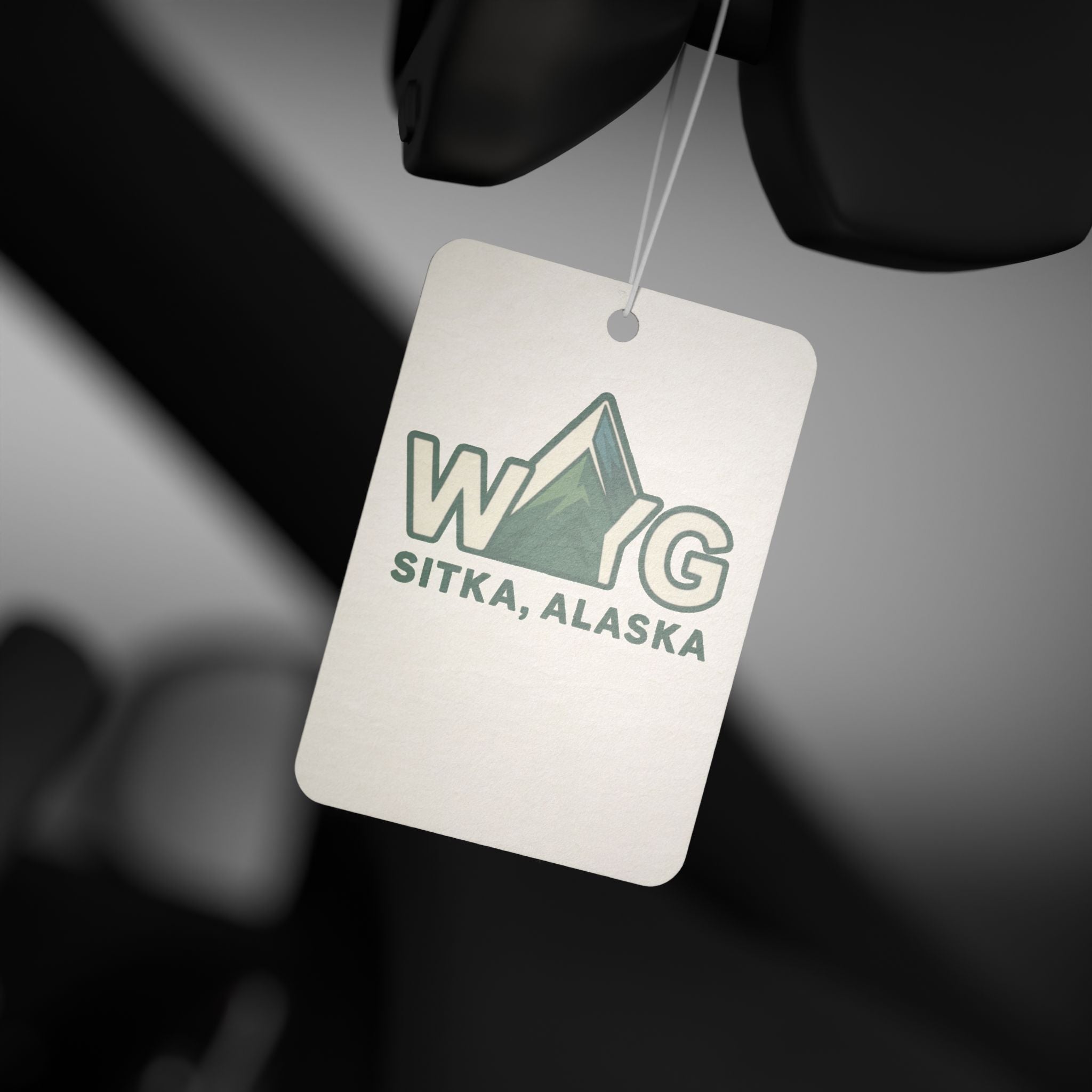 WAYG Collection- Sitka Alaska- Mountain Car Air Freshener, Eco-Friendly Scent Diffuser