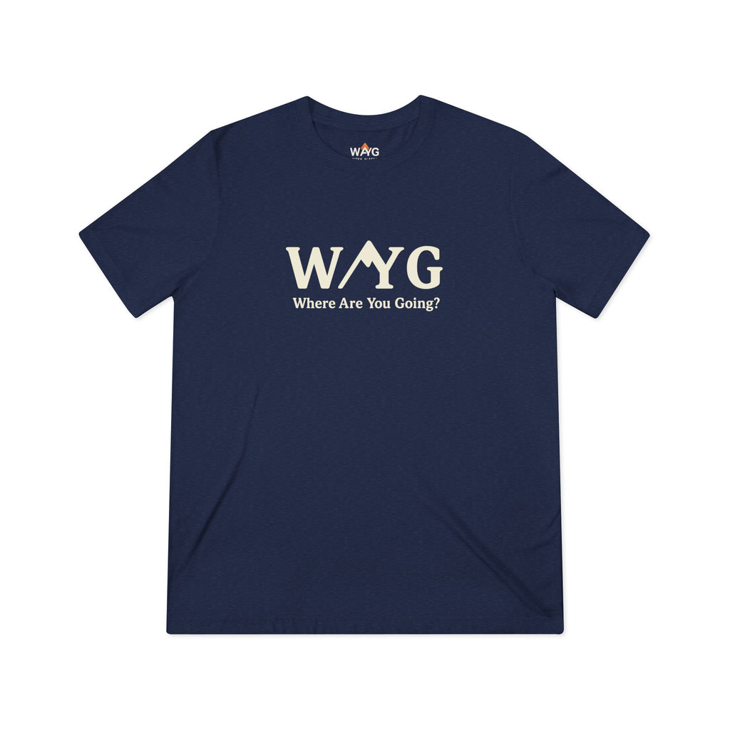 WAYG Collection- Drop- Sitka Alaska- Tri blend Tee -Nature Lover's Shirt