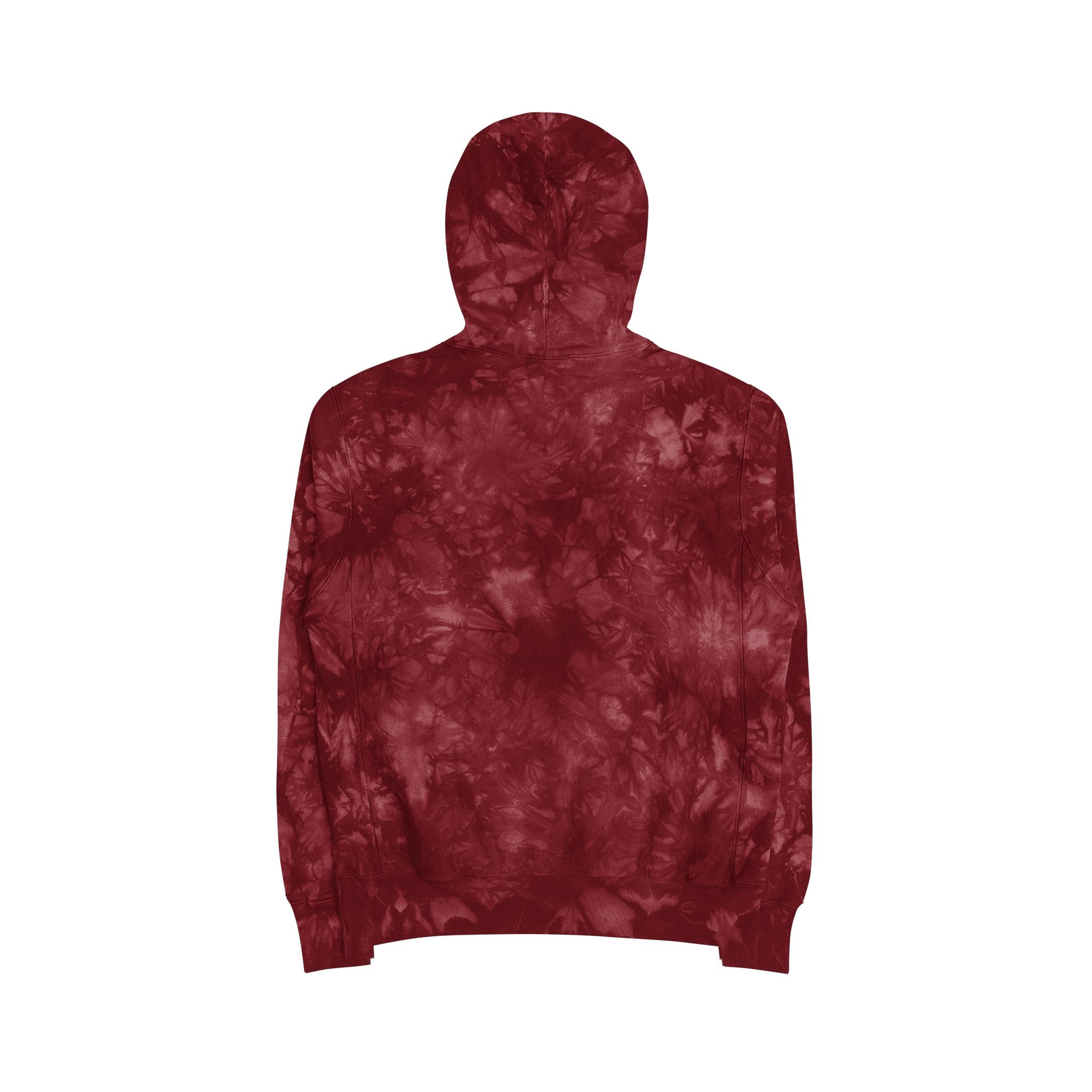 WAYG Collection- Sitka Alaska- Unisex Tie-Dye Champion Hoodie, Embroidered Hoodie