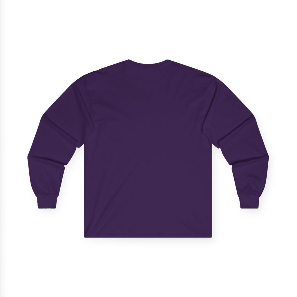 Unisex Ultra Cotton Long Sleeve Tee - Adventure Ready with Mountain Design