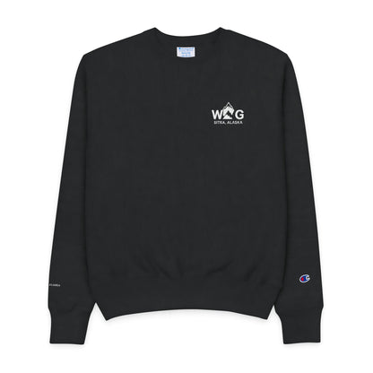 WAYG Collection- Sitka Alaska- Champion Crewneck Sweatshirt