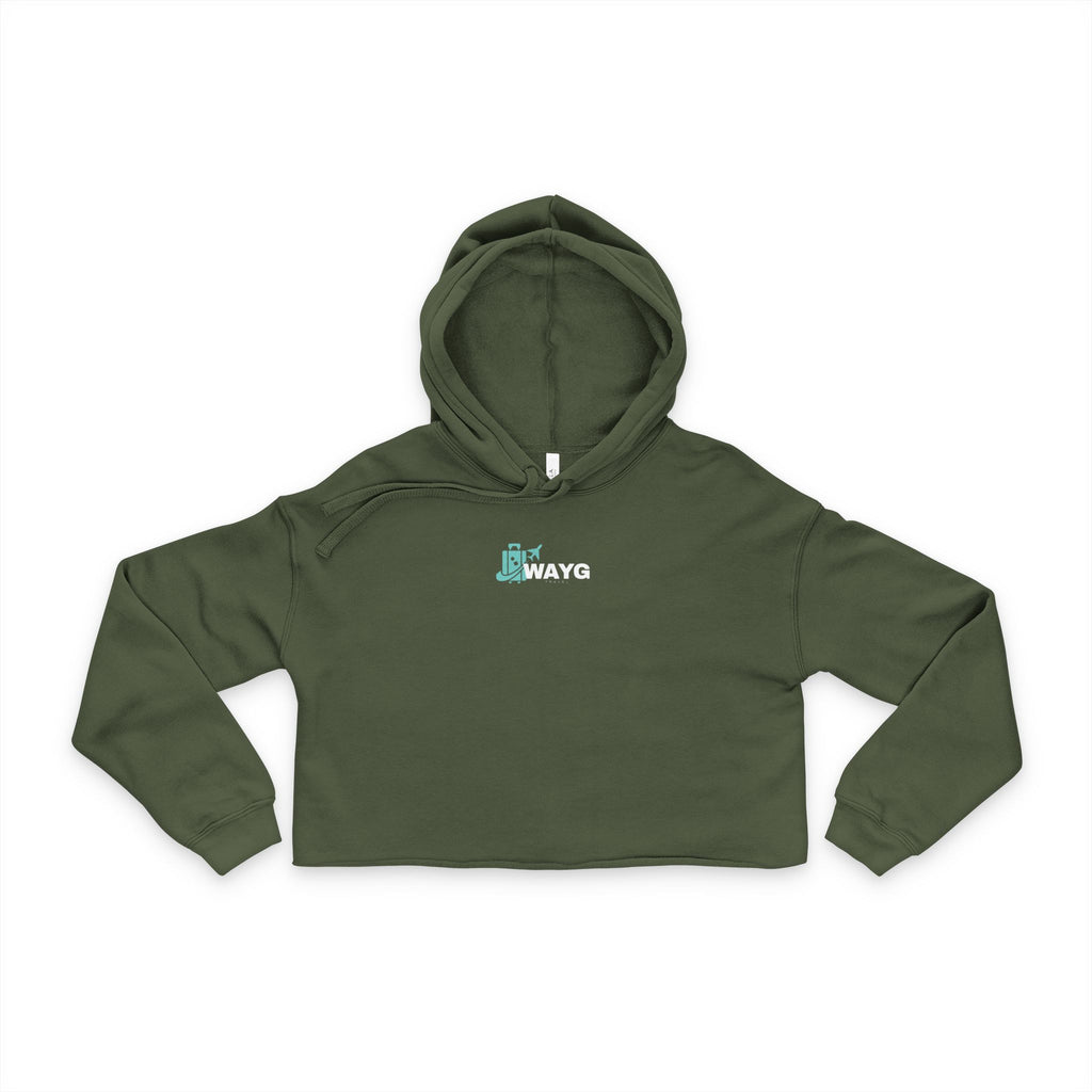 WAYG Travel Women's Cropped Hoodie