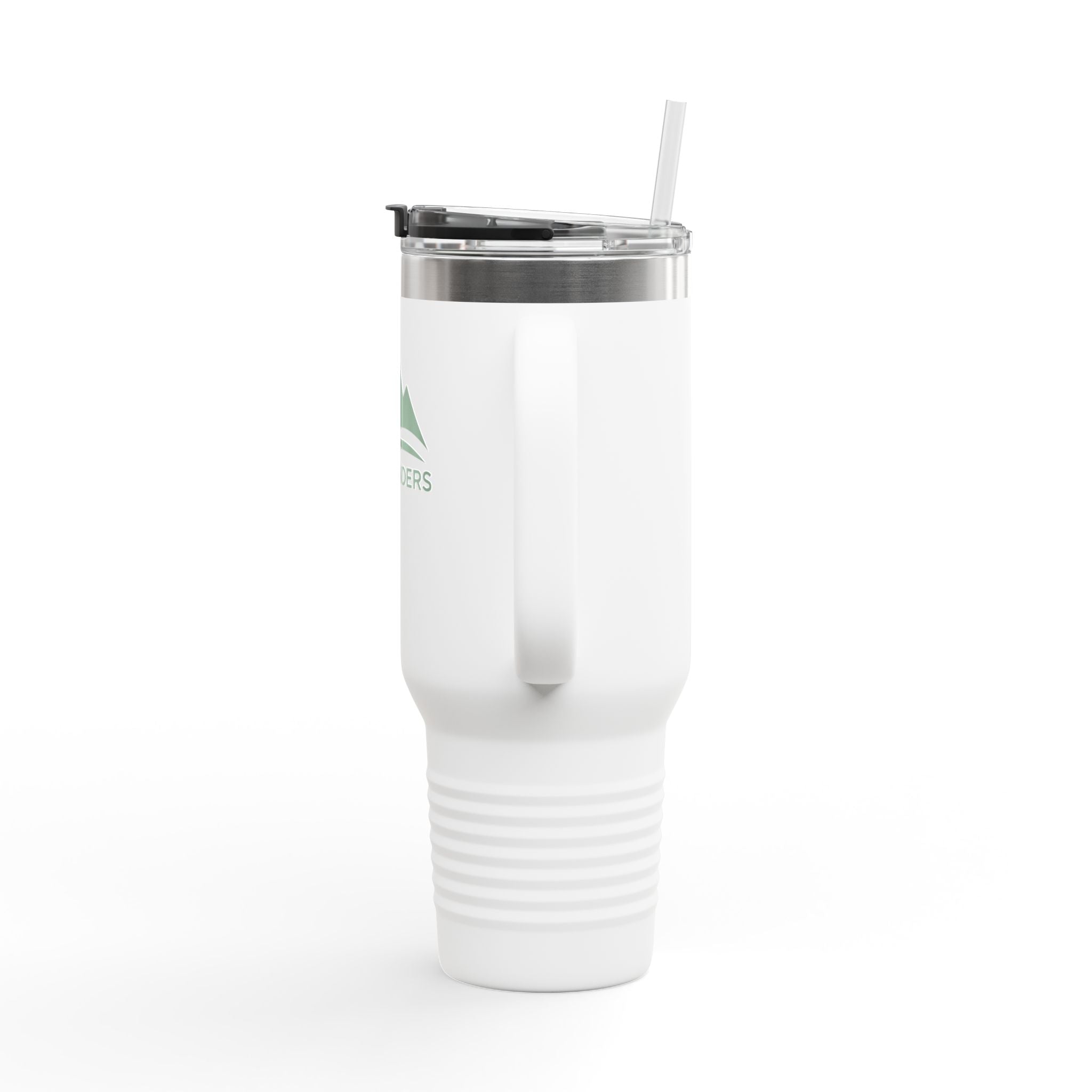 Eco-Friendly Insulated Travel Mug - 40oz with Mountains Design