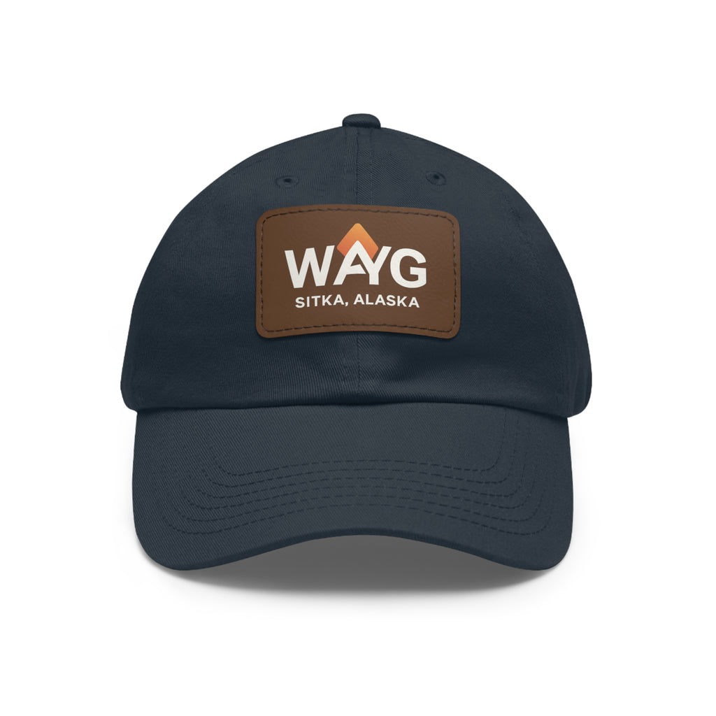 WAYG Collection- Sitka Alaska Dad Hat w/ Leather Patch